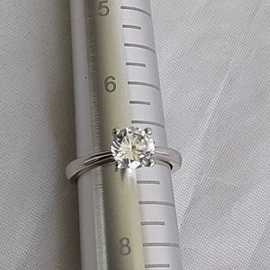 VINTAGE  UNCAS STAMPED WOMEN'S ENGAGEMENT BAND SIZE 7